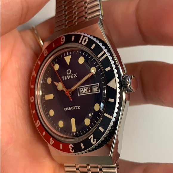 SOLD***Timex Q Reissue Pepsi***SOLD - Picture 5 of 6